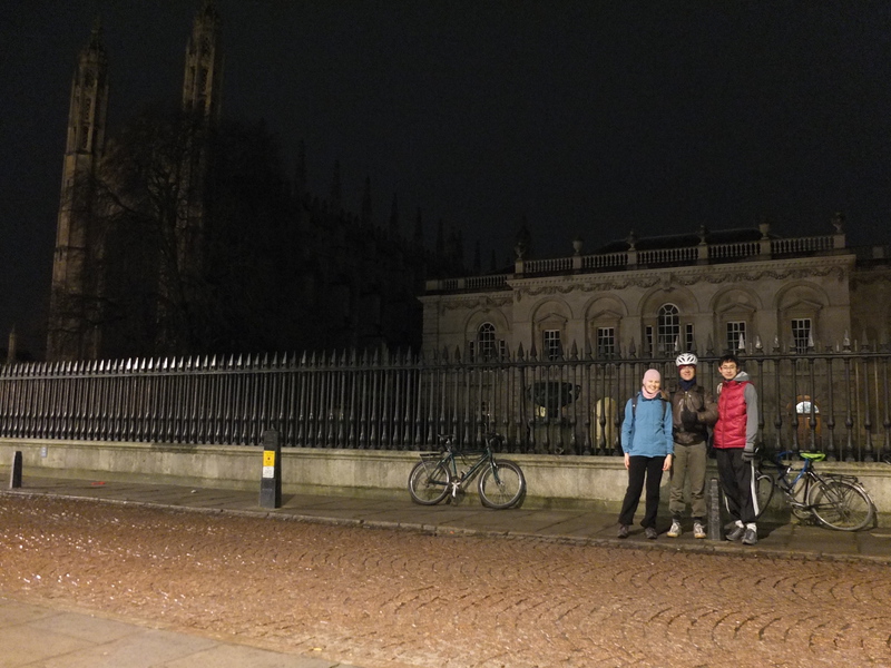 Mooi werk, die neogotische tempels. Dit is King's college.