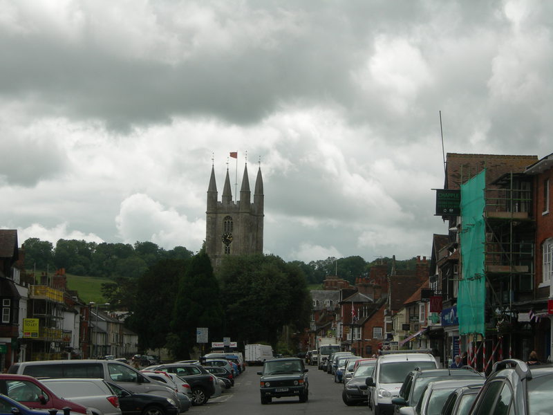 De kerk van Marlborough.