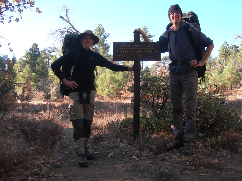 We zitten goed. Dit is weer een ochtendfoto. De thermolaag is al uit, maar we hebben nog lange mouwen.