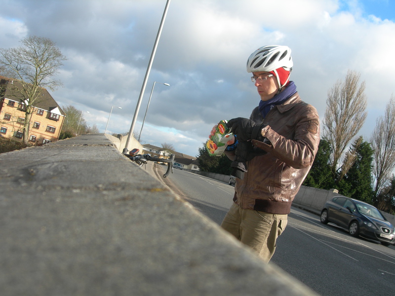 In Chelmsford is het tijd voor een drankje. Mangosap.